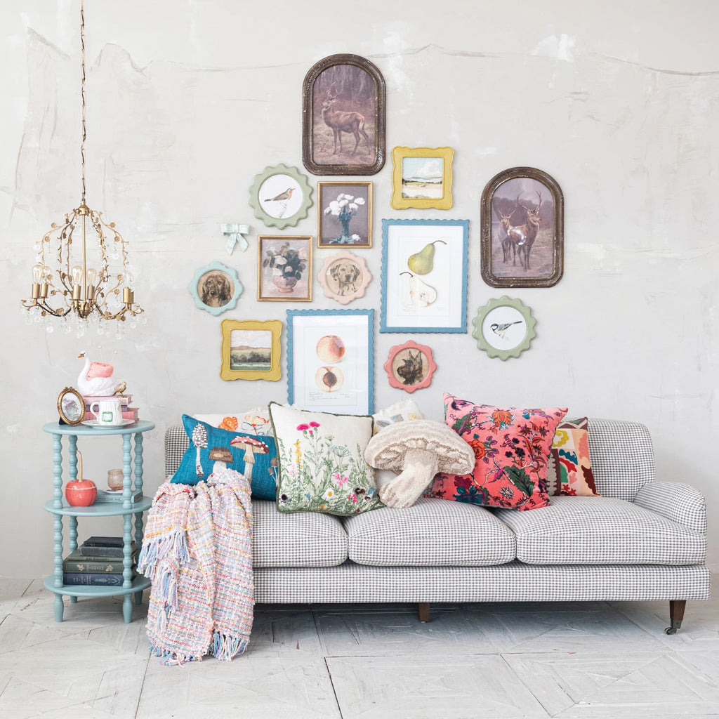 Heirloom Blue Wood Table