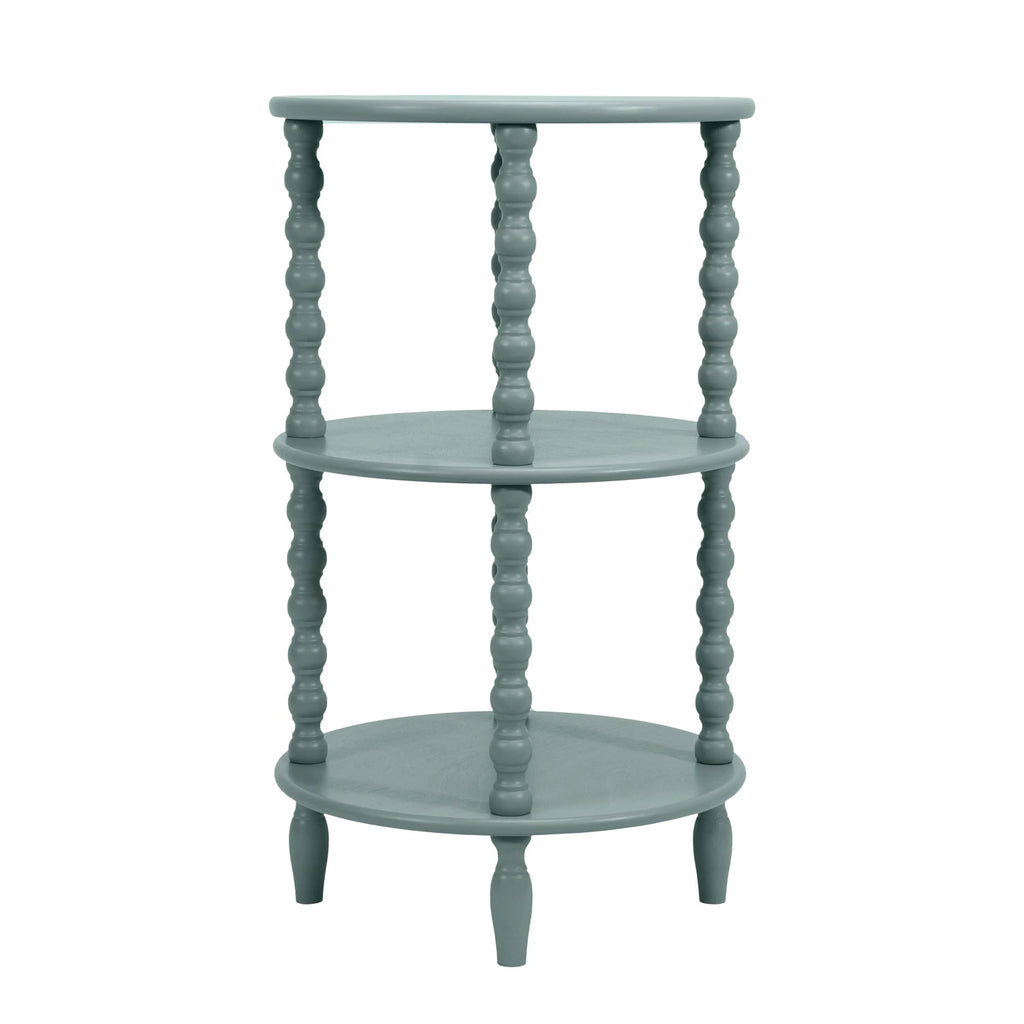 Heirloom Blue Wood Table