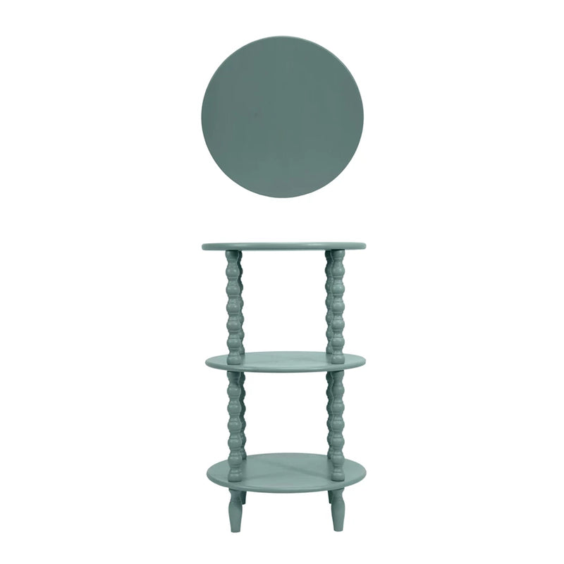 Heirloom Blue Wood Table
