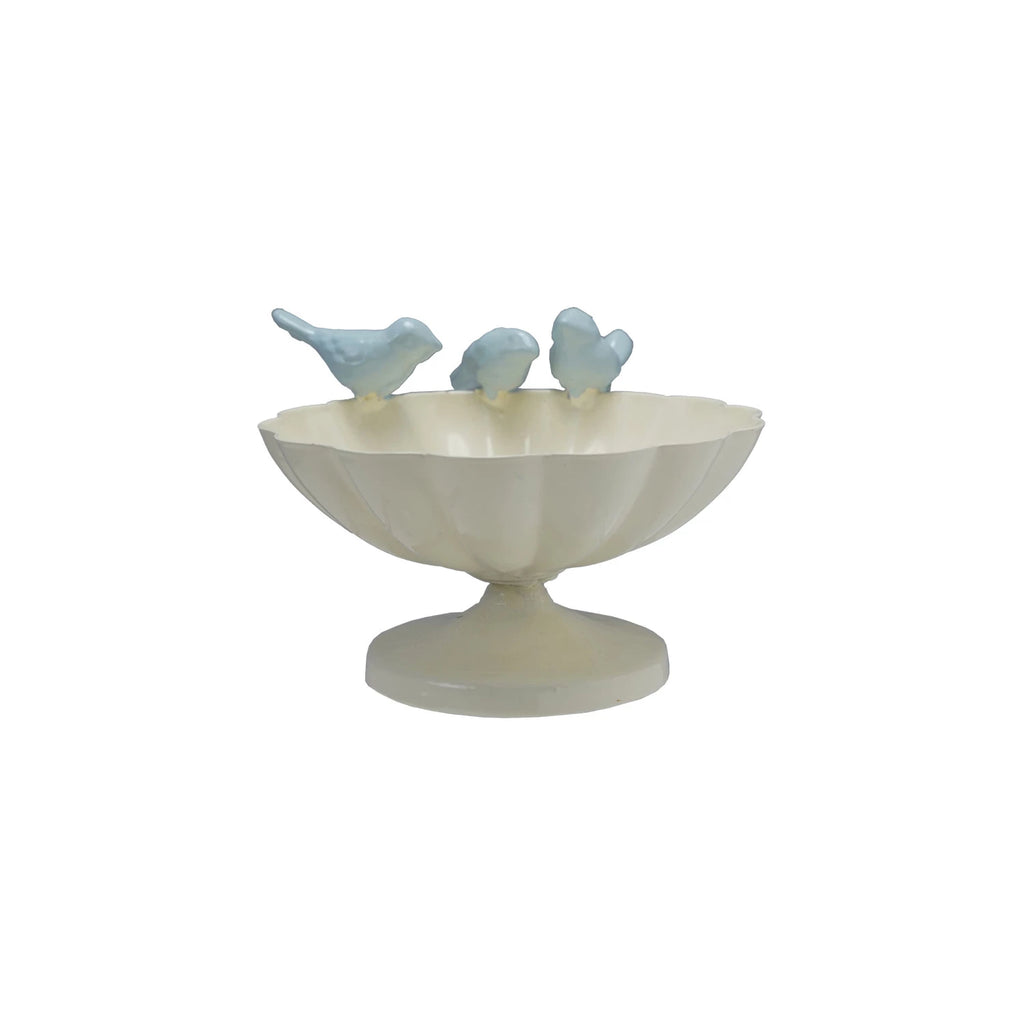 Scalloped Bird Bowl