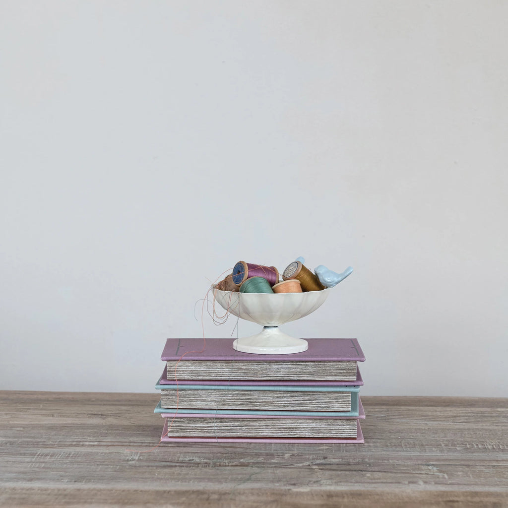 Scalloped Bird Bowl
