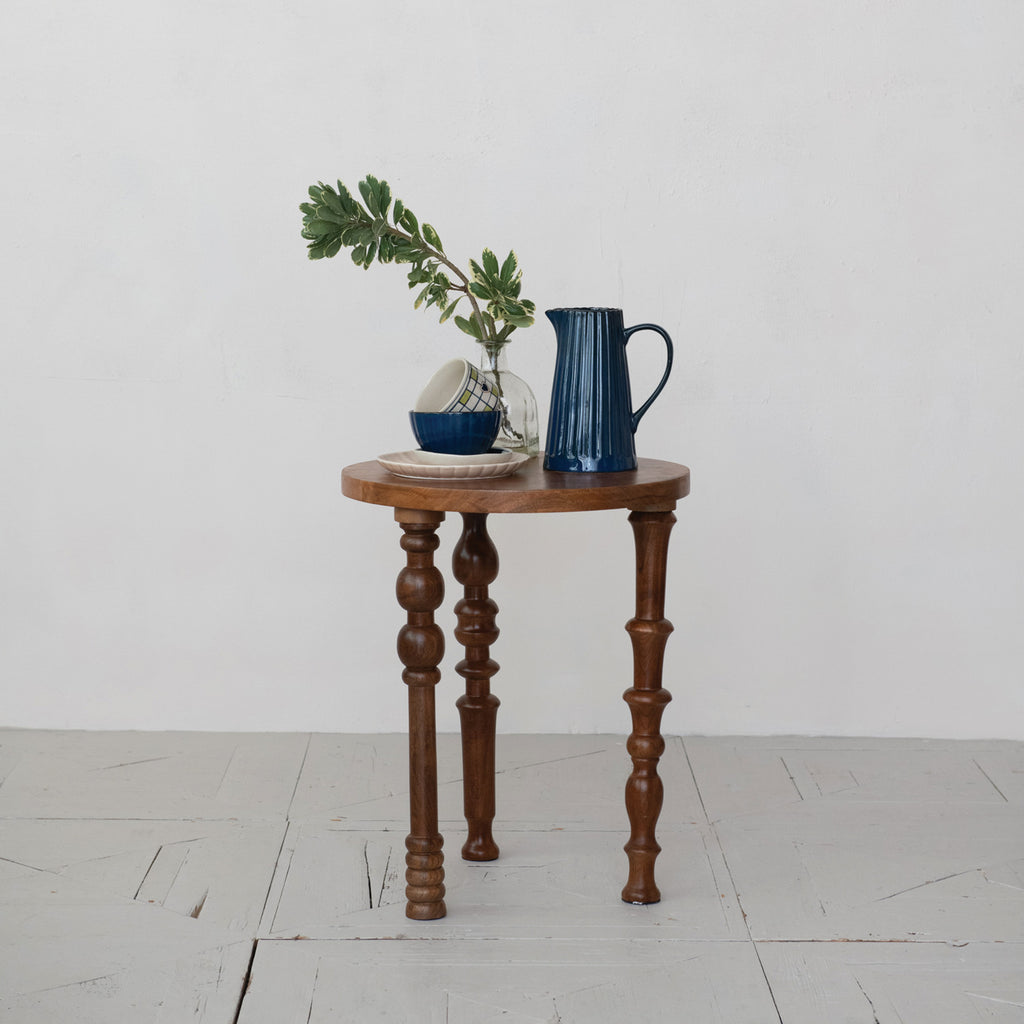 Mango Wood Side Table