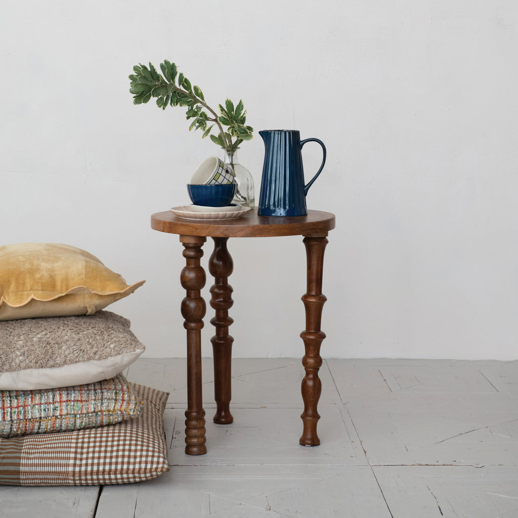 Mango Wood Side Table