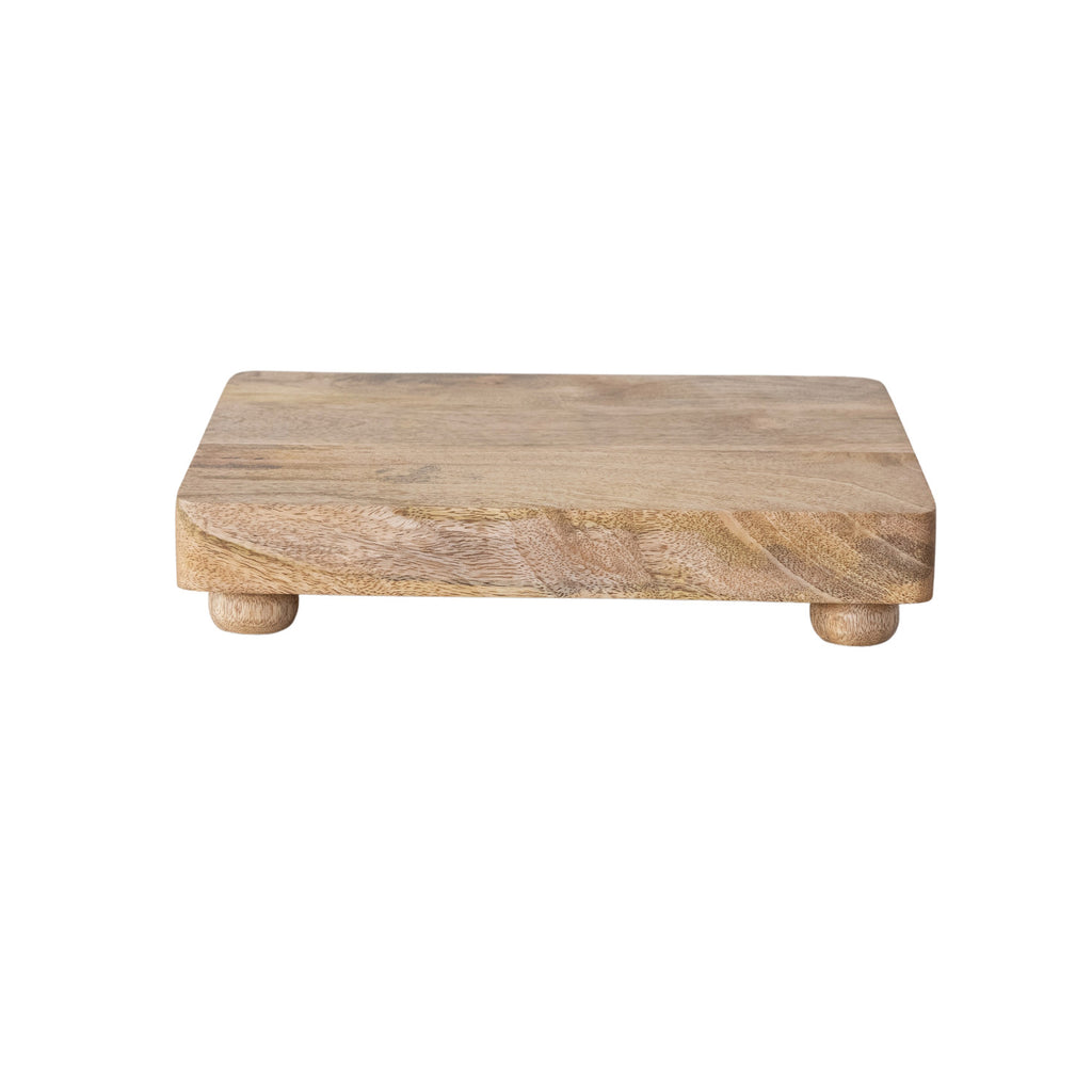 Mango Wood Footed Serving Board