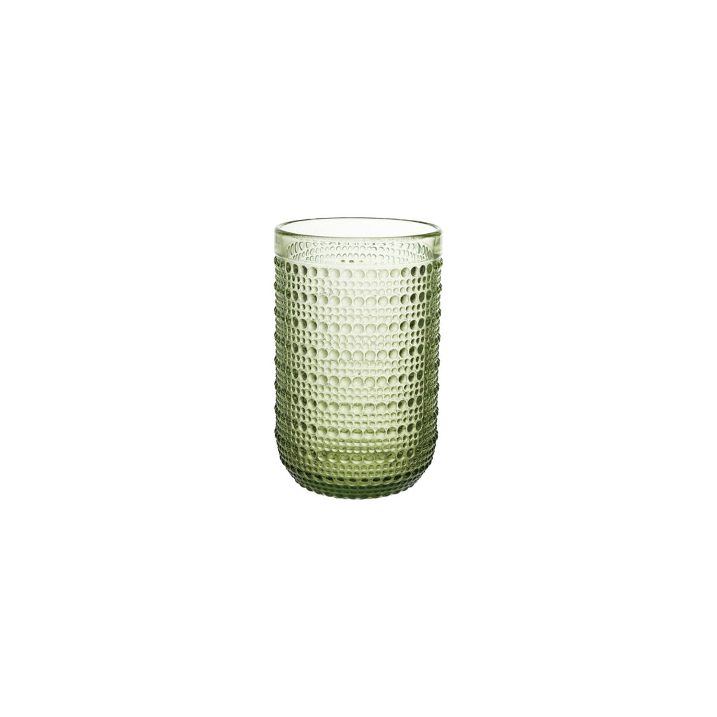 Raised Dots Drinking Glass
