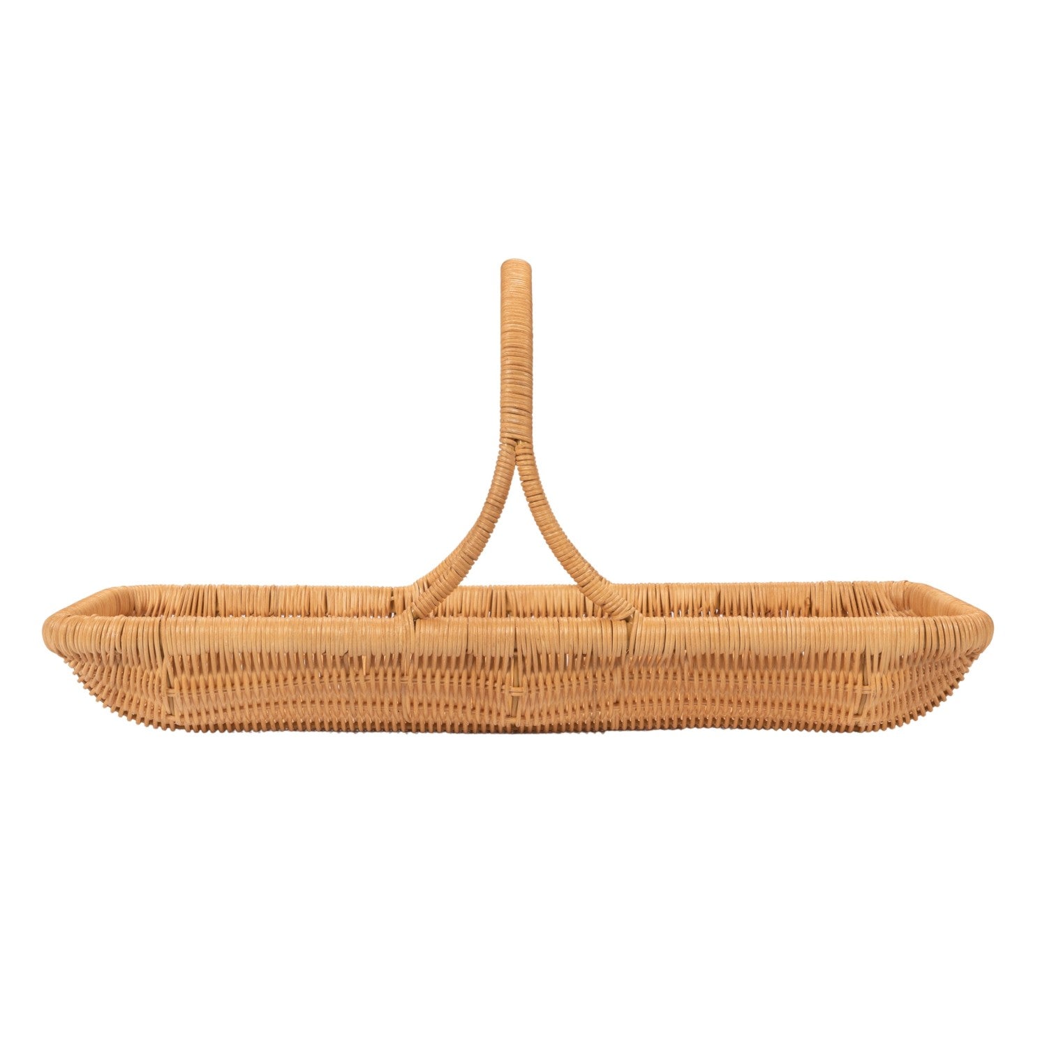 Natural Rattan Basket with Handle