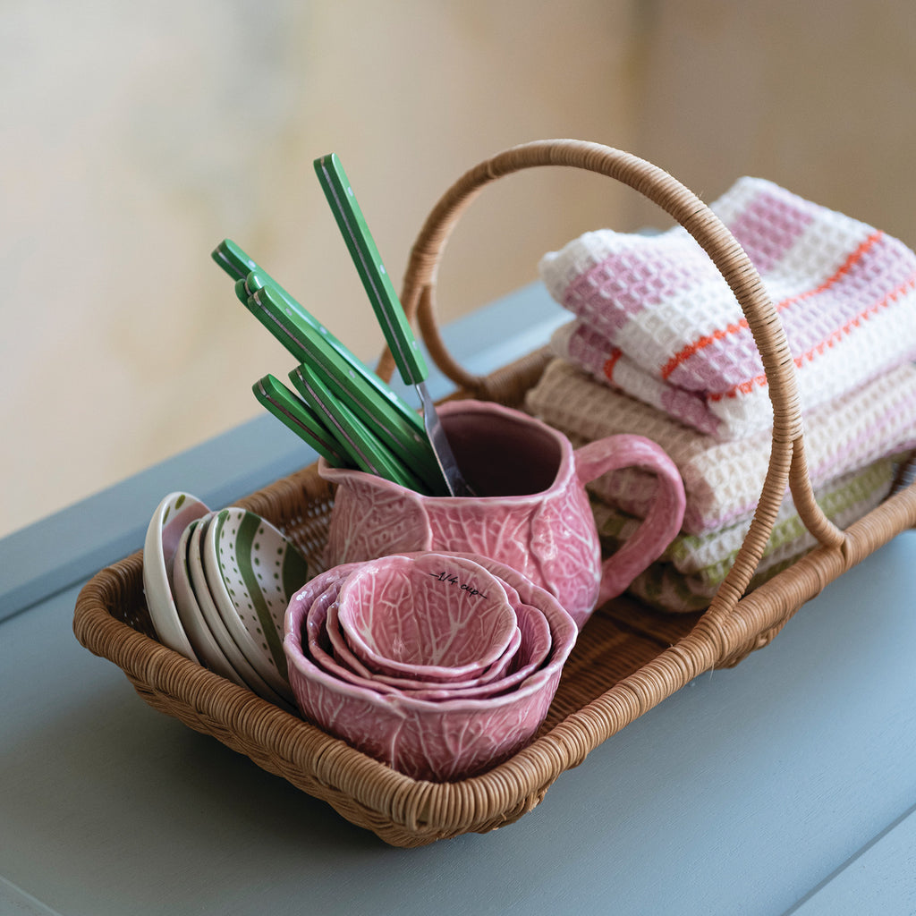 Natural Rattan Basket with Handle