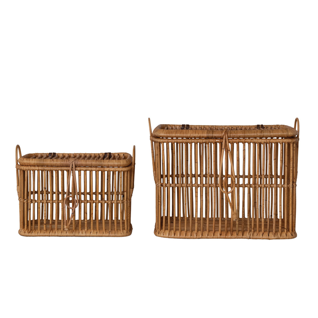 Artisan Rattan Basket