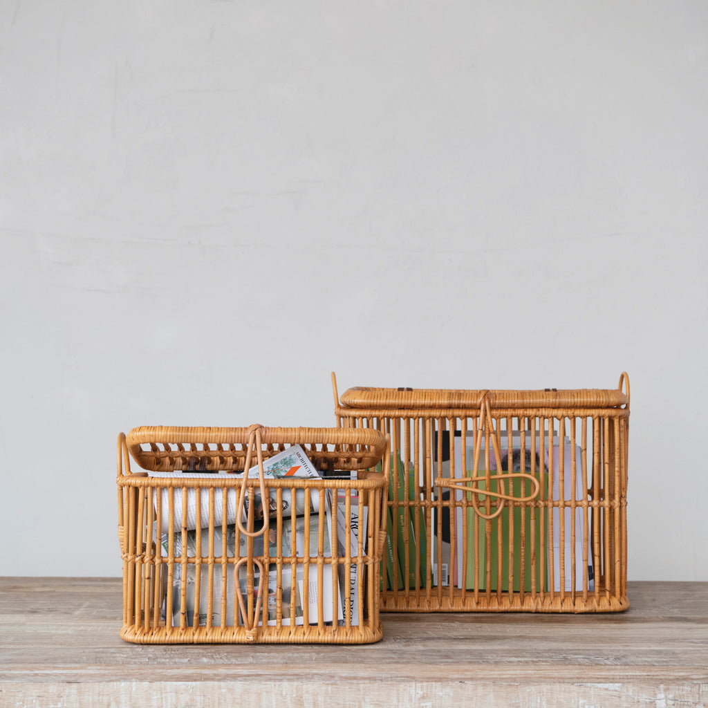 Artisan Rattan Basket