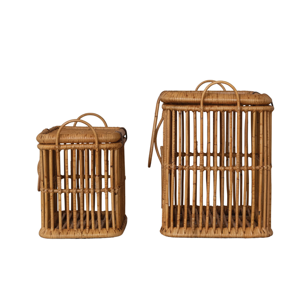 Artisan Rattan Basket