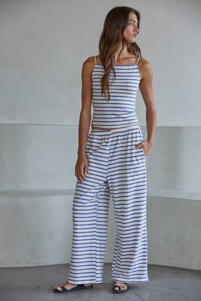 Spandex Striped Cami