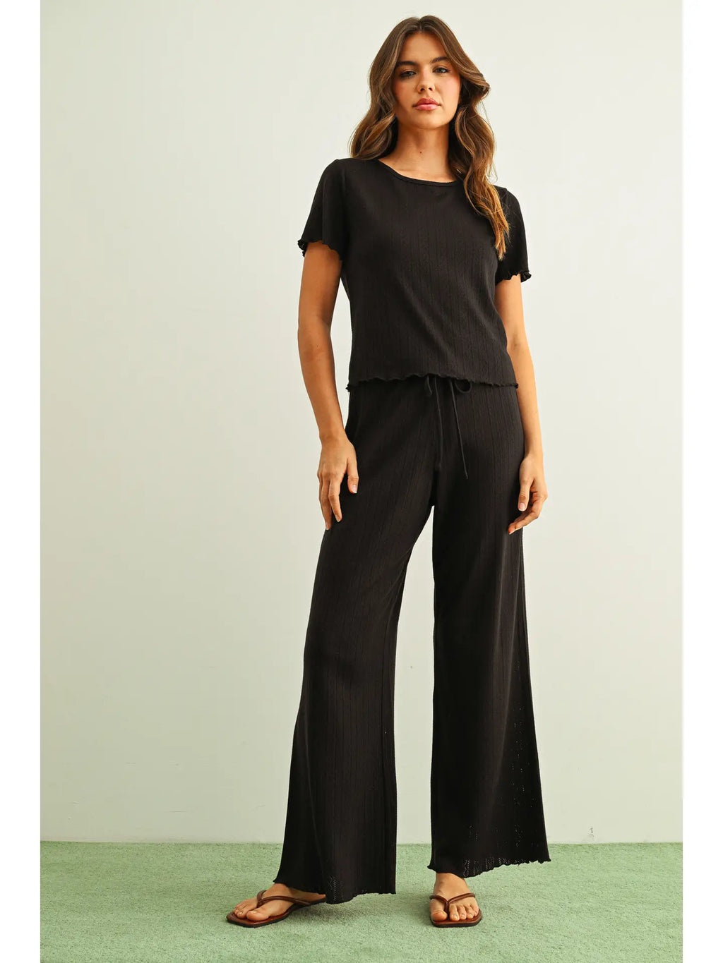 Pointelle Pants