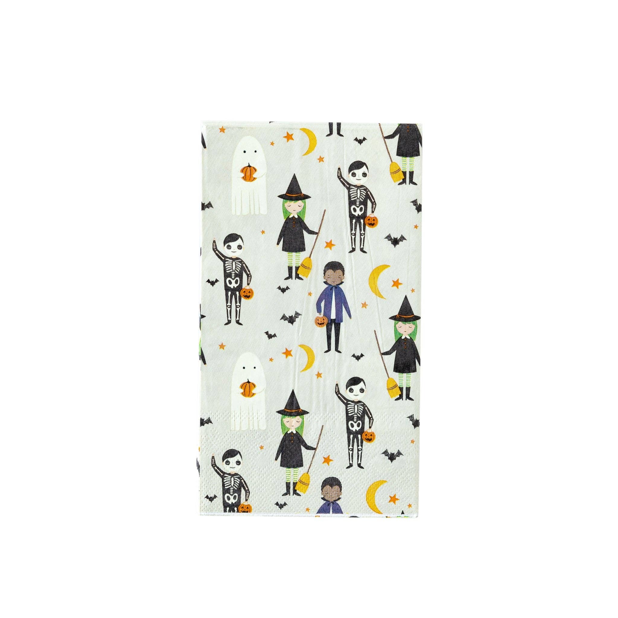 Trick or Treaters Paper Dinner Napkin