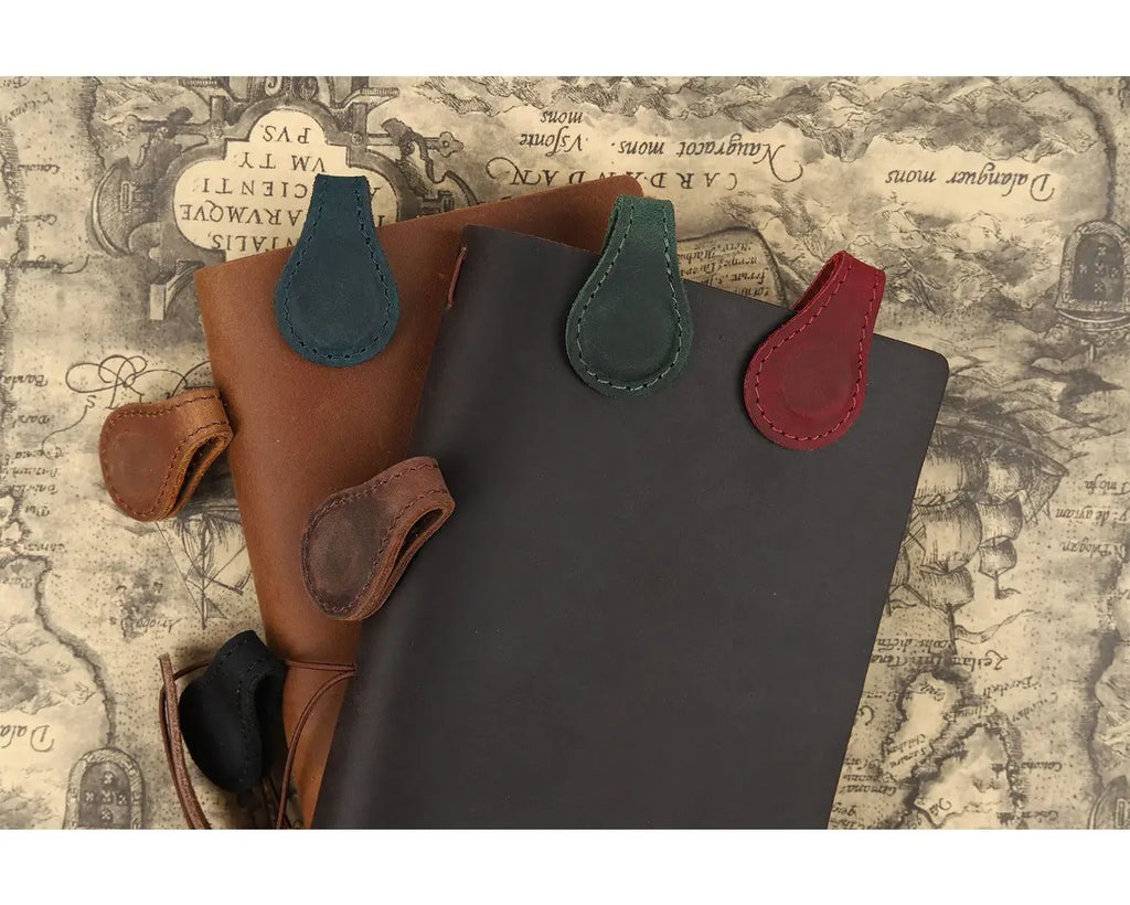 Leather Magnetic Bookmark