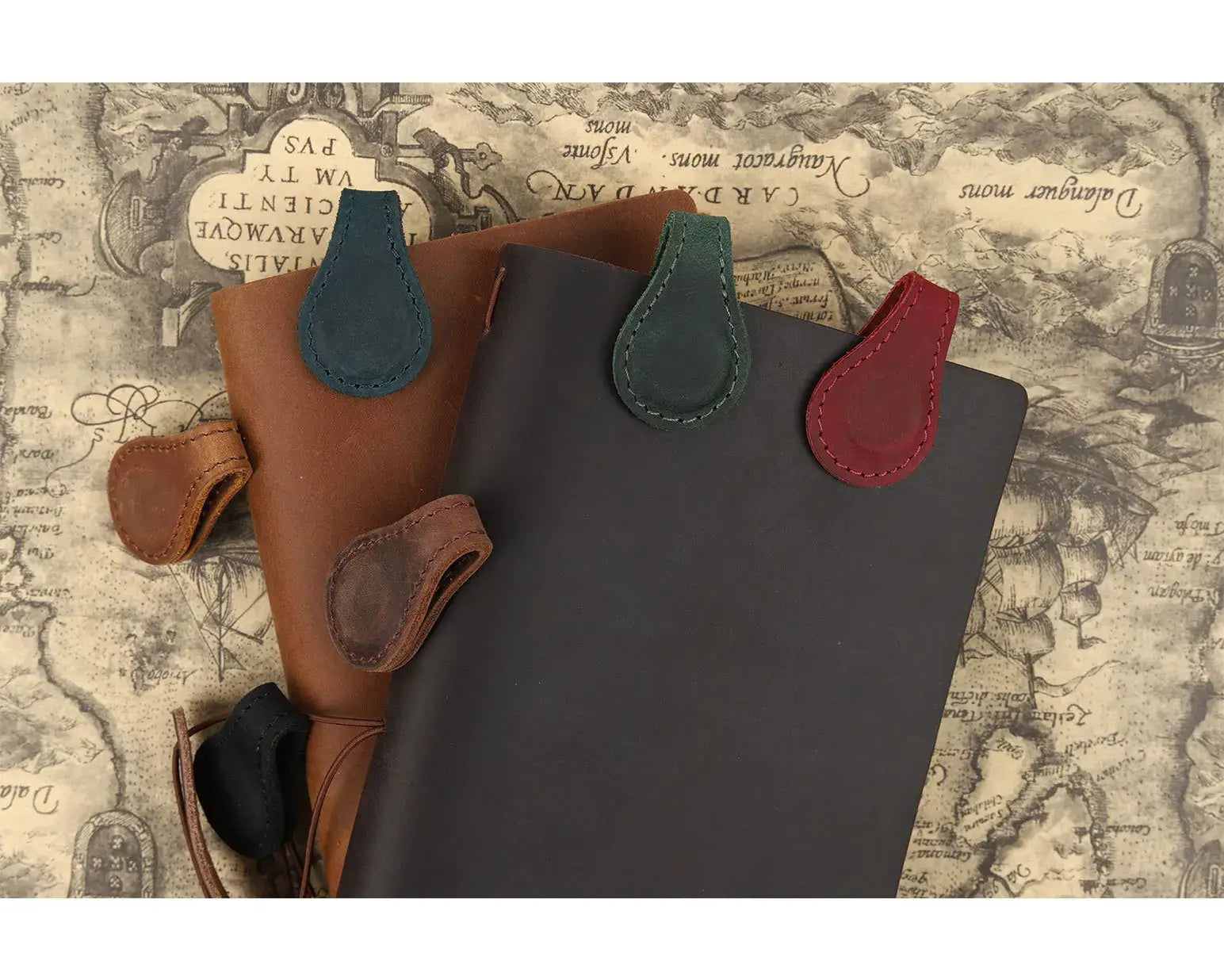 Leather Magnetic Bookmark