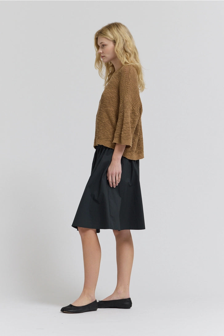 Textured Knit Tee