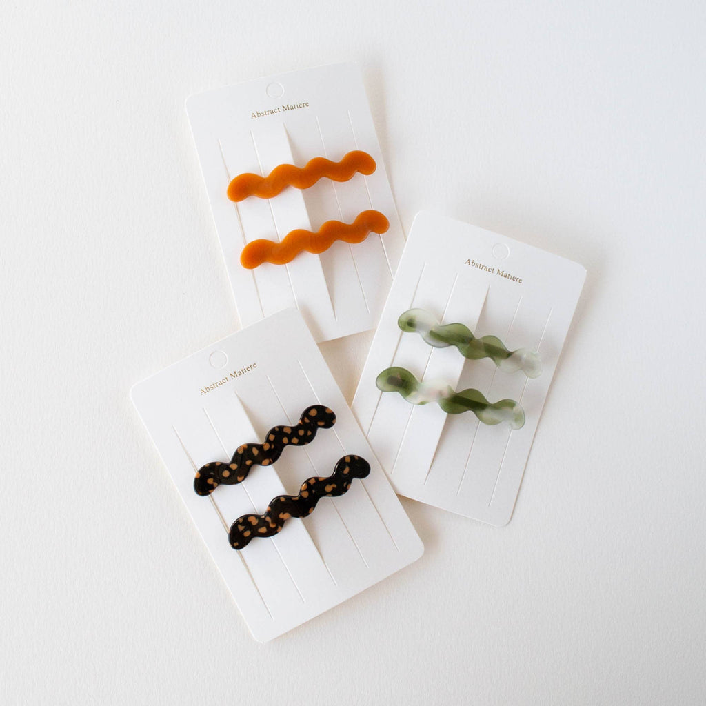Eco Cloud Wave Slide Hair Pin