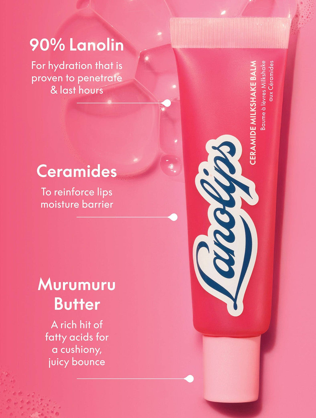 Raspberry Crumble Ceramide Milkshake Balm