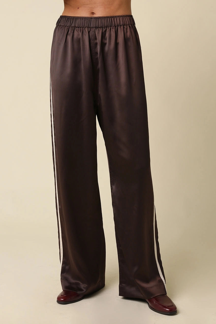Lee Side Stripe Satin Pants