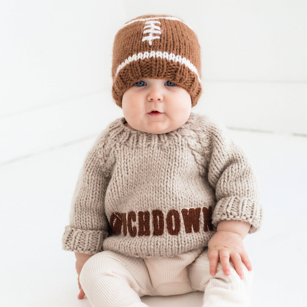 Touchdown Football Baby Sweater