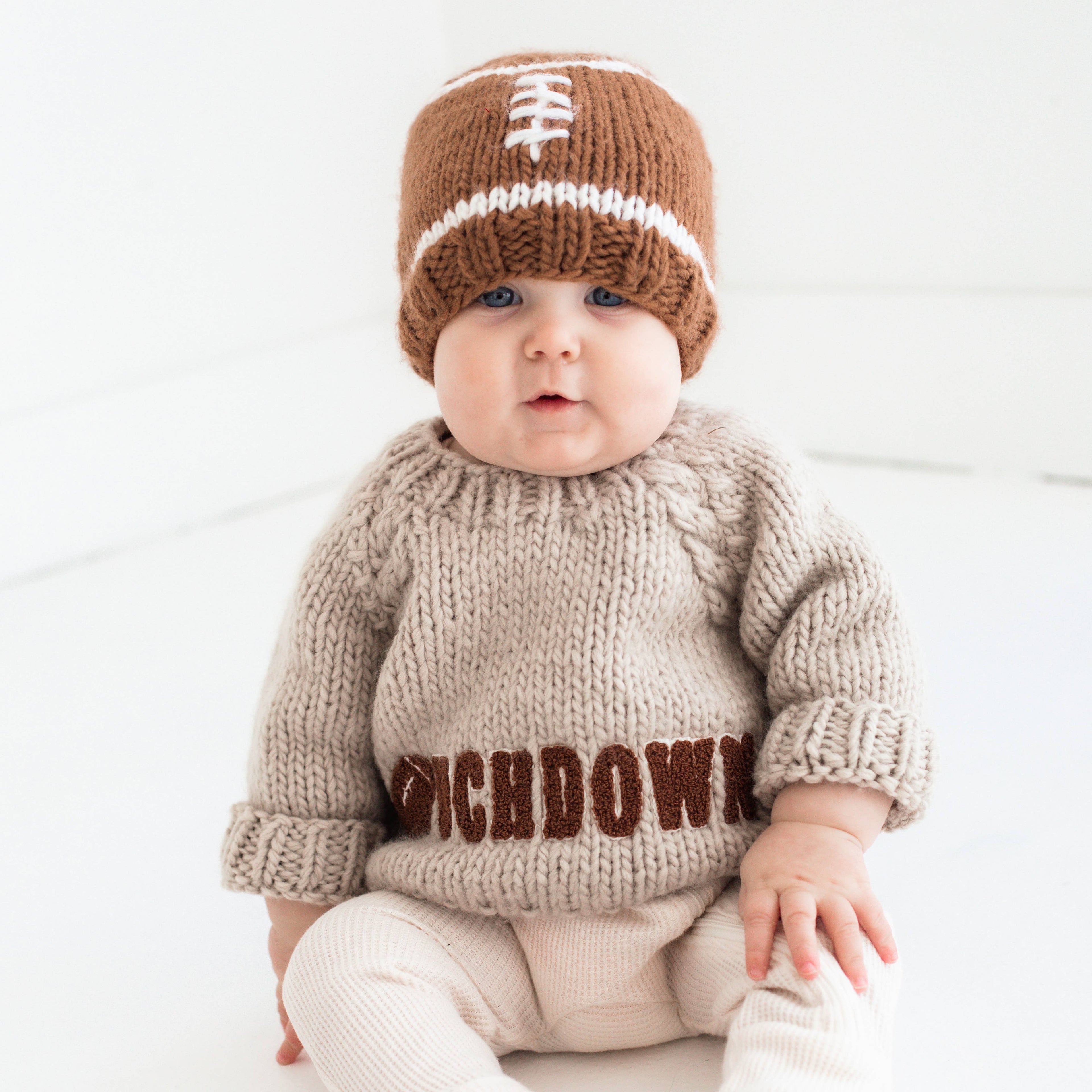 Touchdown Football Baby Sweater