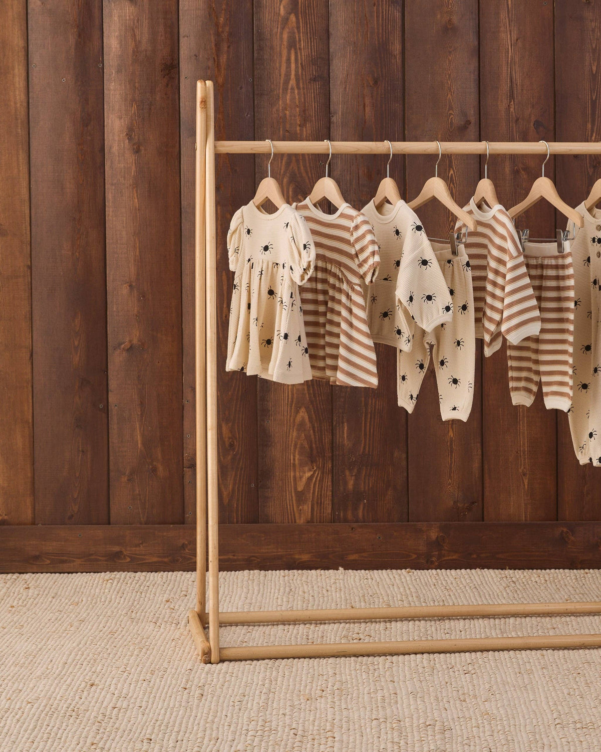 Bitsy Spider Waffle Slouch Set