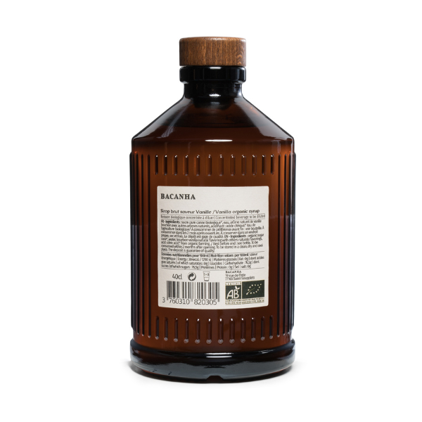 Bacanha Organic Vanilla Syrup