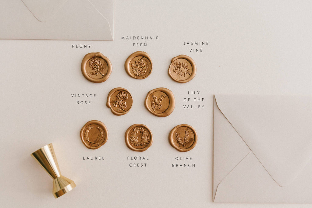Garden Rose Wax Seal