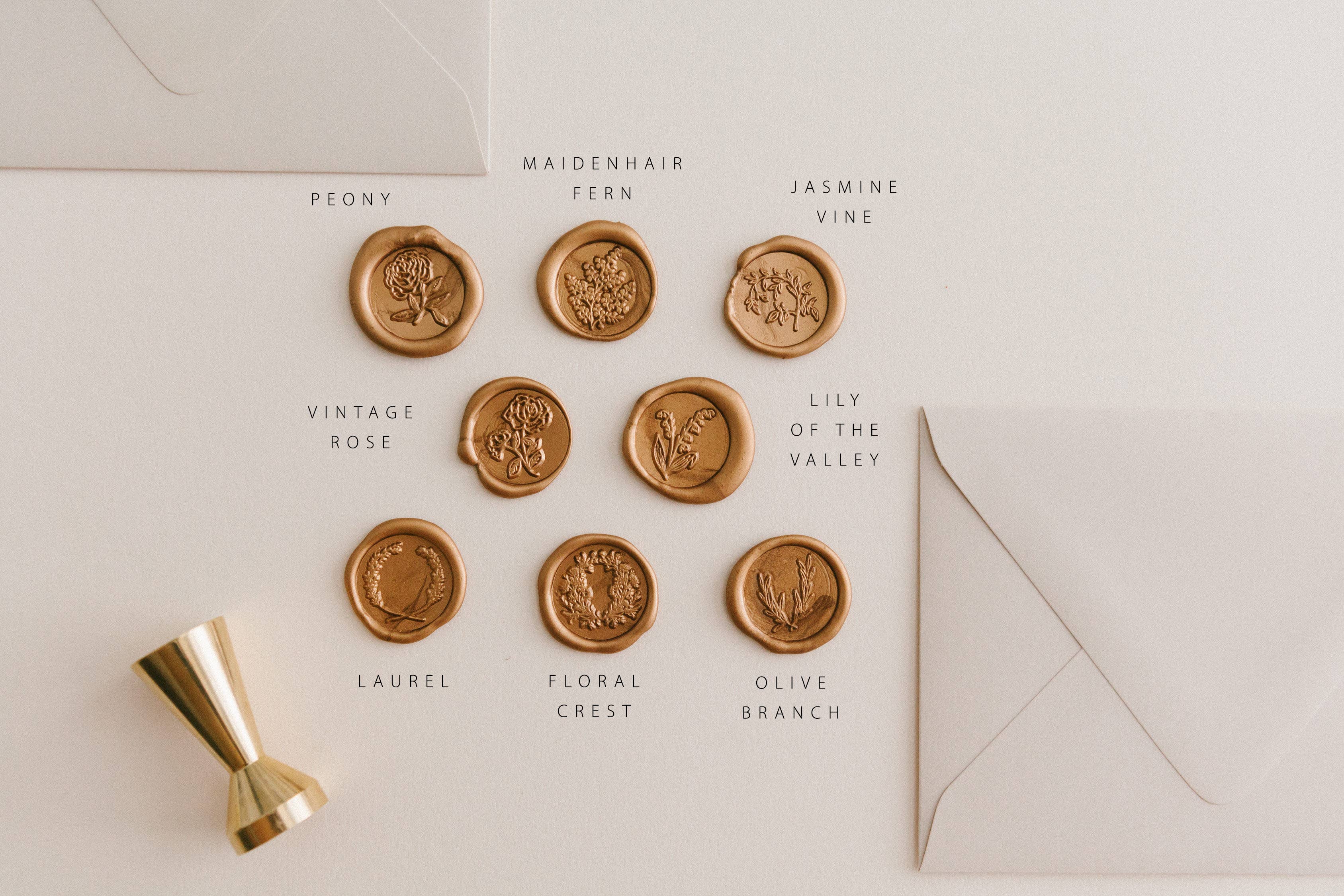 Garden Rose Wax Seal
