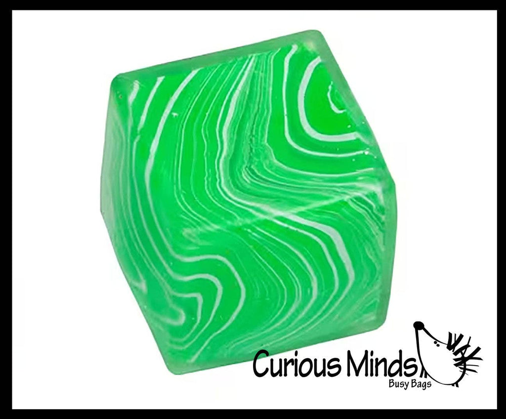 Marbled Sugar Ice Cube Stretch Ball