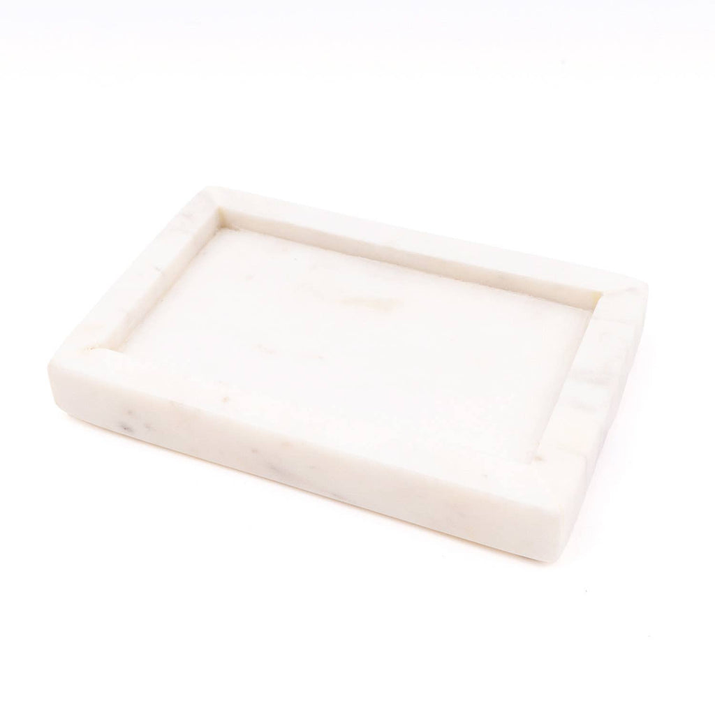 White Marble Soap Dish