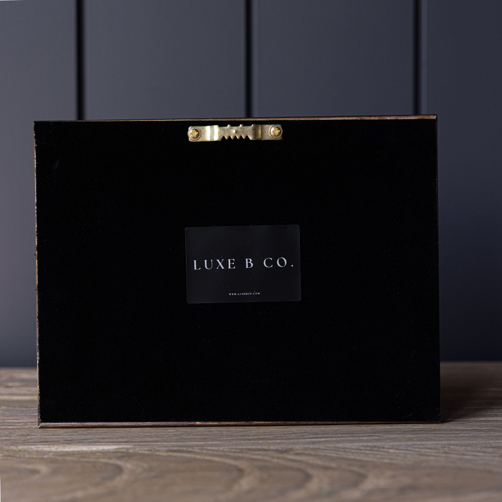 Jack Russell Terrier French Brass Gold Mould Framed Art