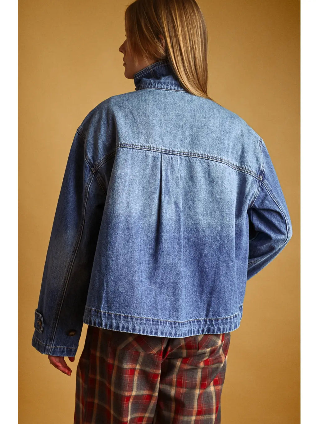Shirt Styled Denim Jacket