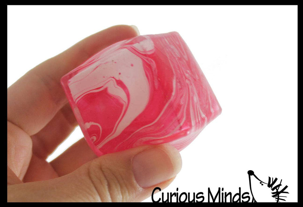 Marbled Sugar Ice Cube Stretch Ball