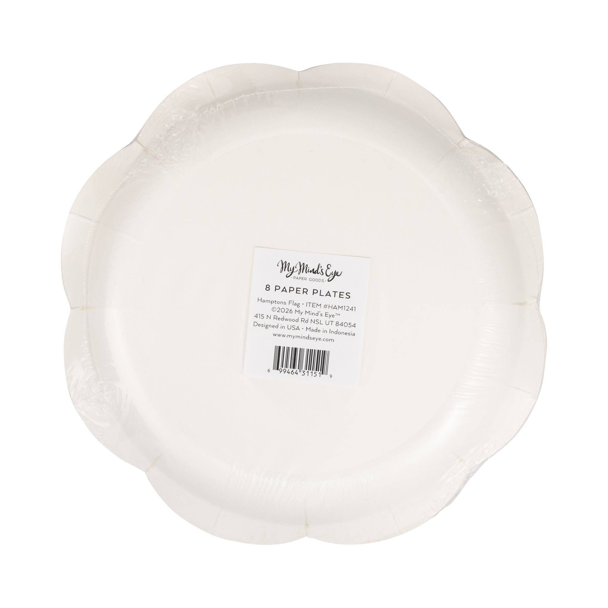 Flag Paper Plates