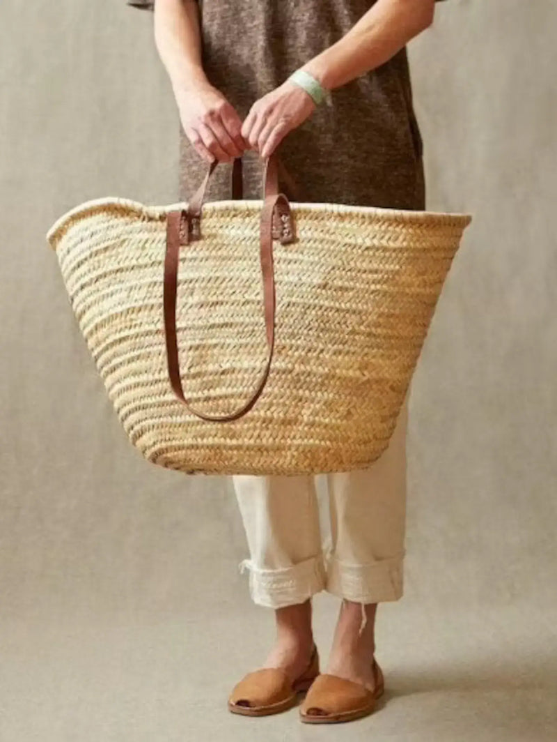 Market Basket Straw Bag