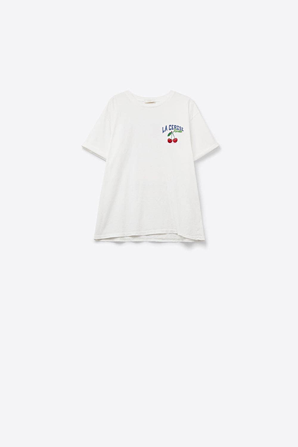 La Cerise Market White Tee