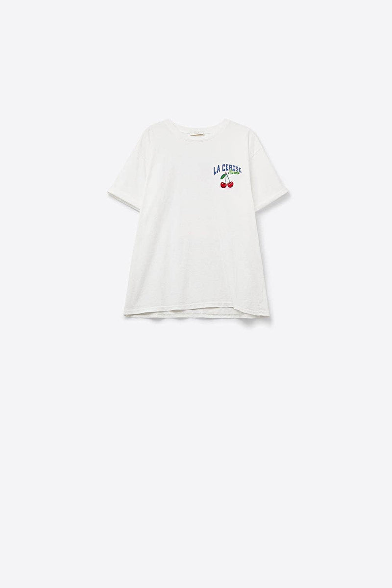 La Cerise Market White Tee