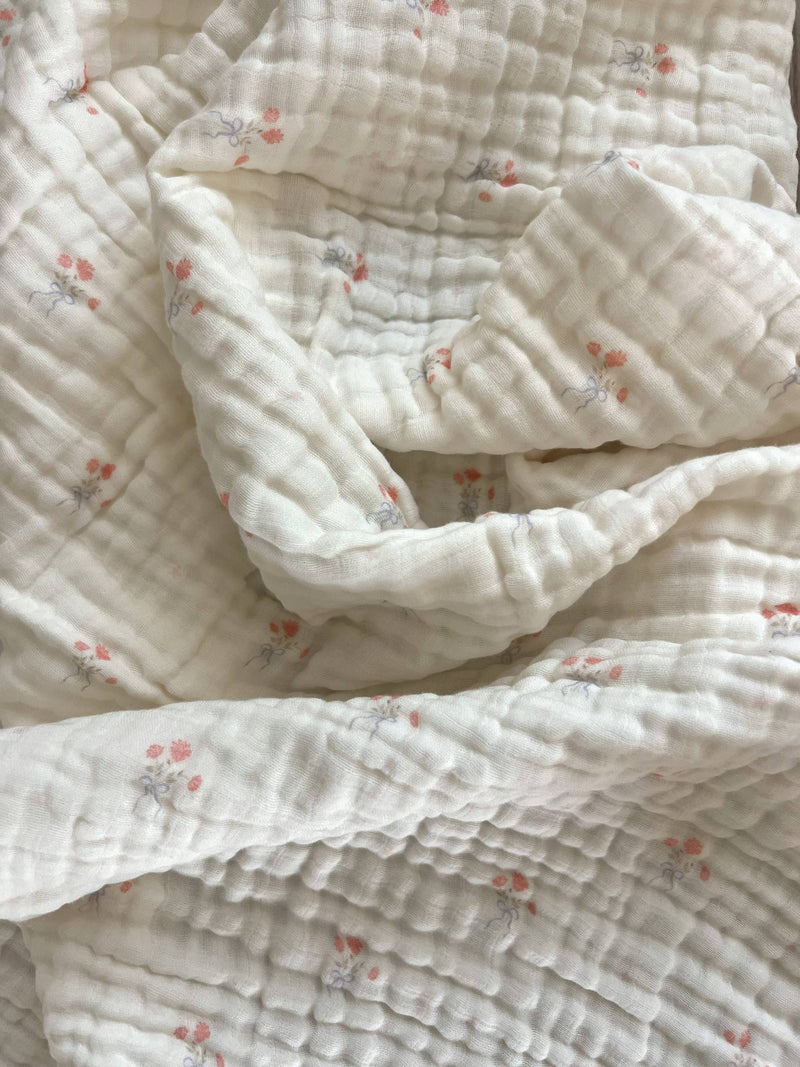 Bowquet 6 Layer Gauze Blanket