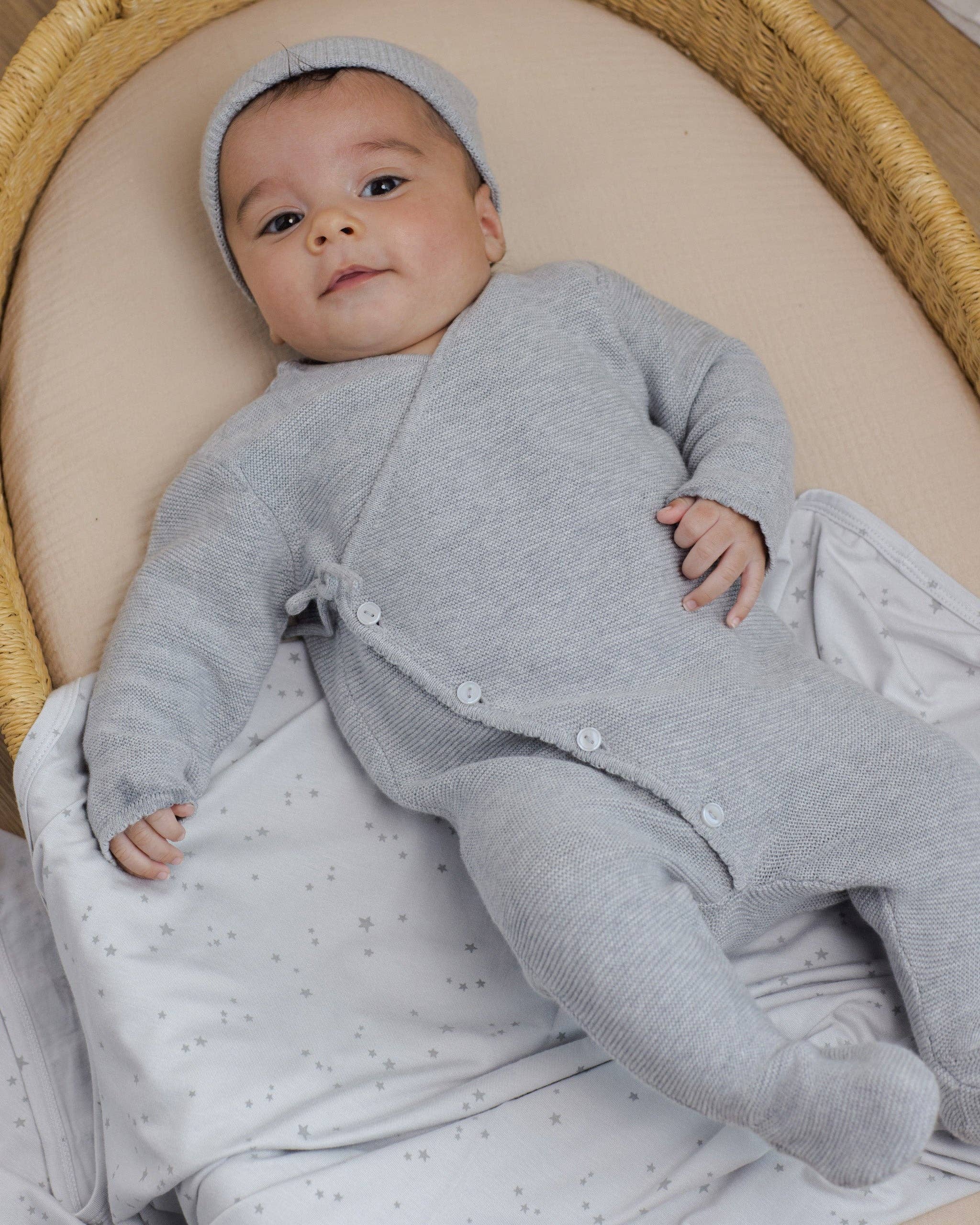 Stars Fog Modal Baby Swaddle
