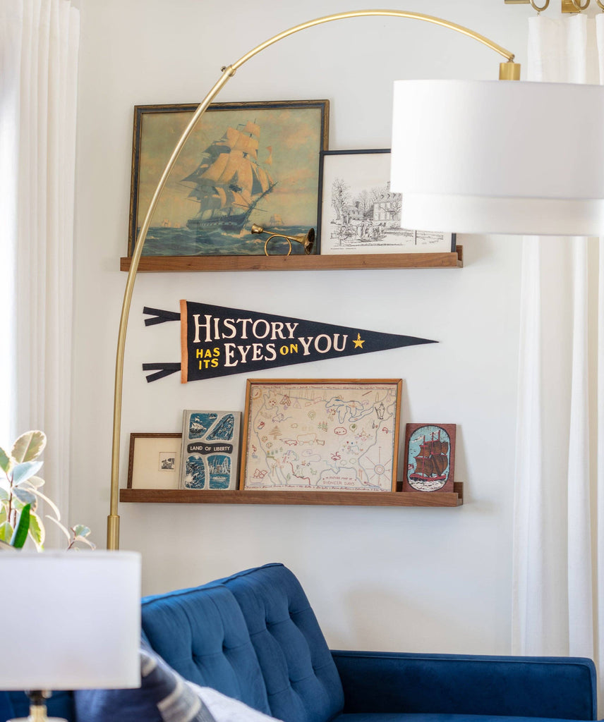 History Has Its Eyes On You Pennant (Hamilton x Oxford)