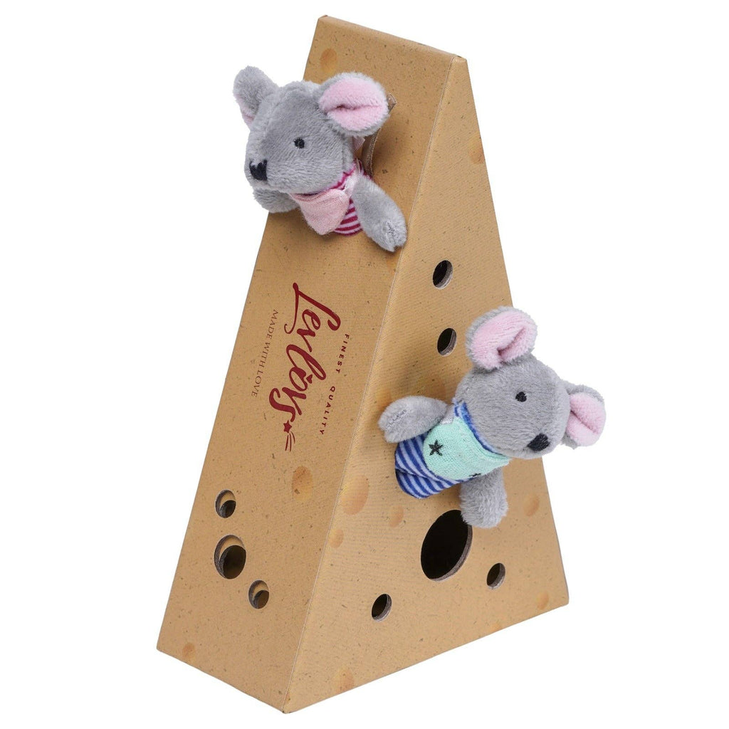 Levlovs Fluffy Baby Mice in Cheese Box