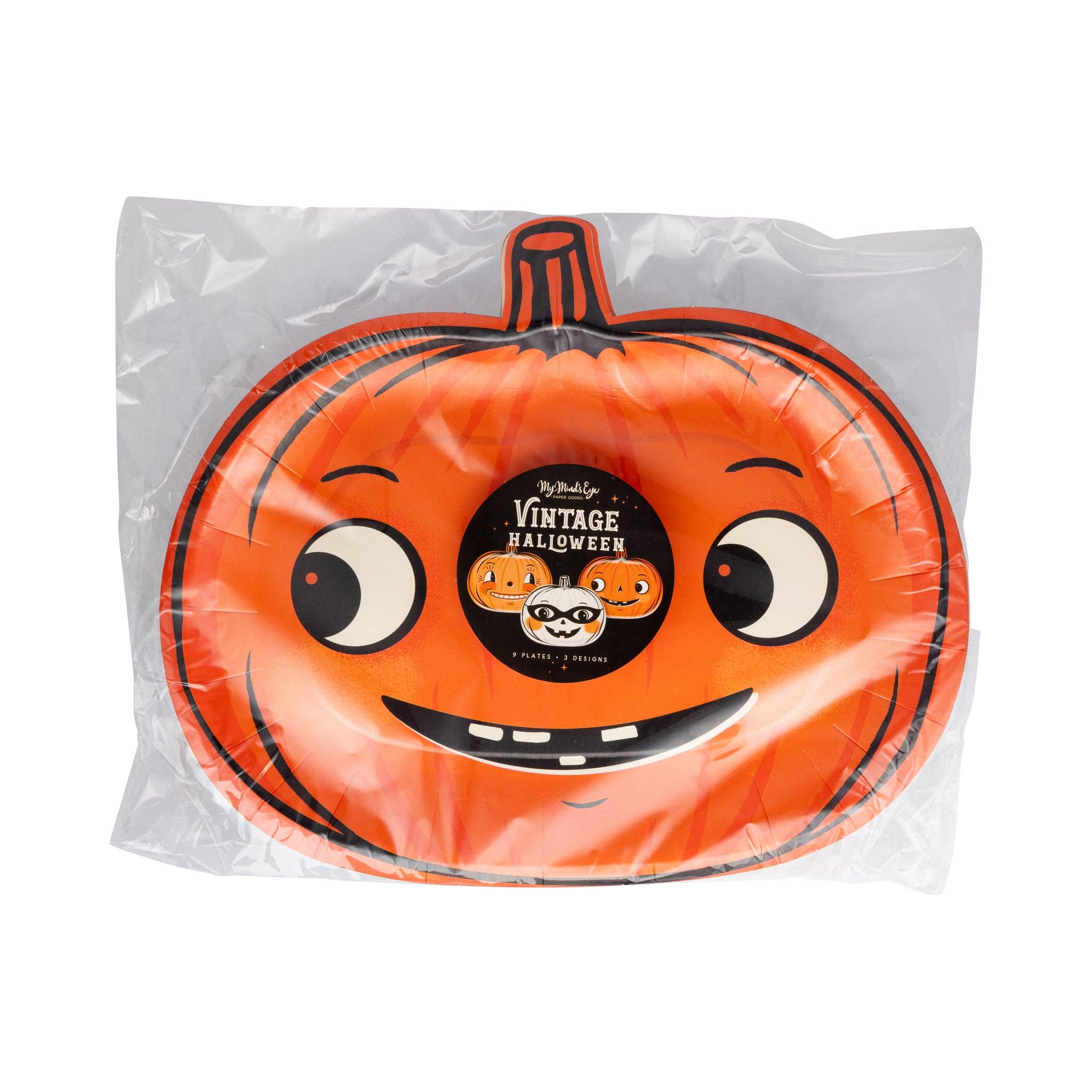 Vintage Pumpkin Plate Set