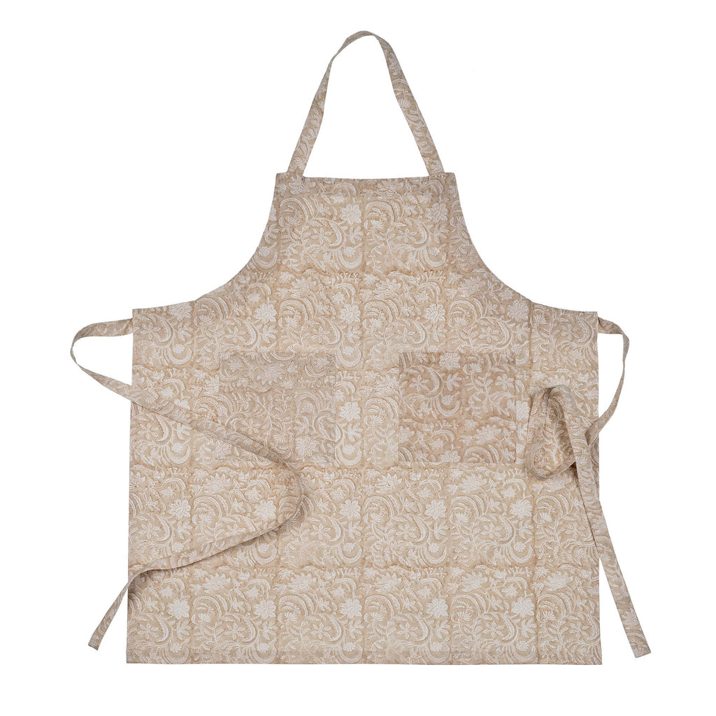 Clementine Block Print Apron