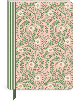 Pink Floral Softcover Journal
