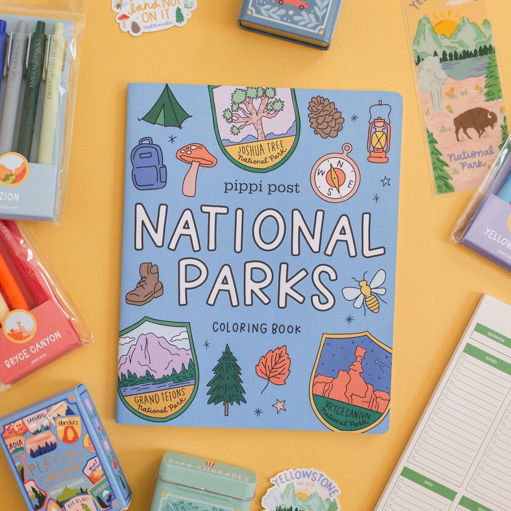 National Parks Coloring Book