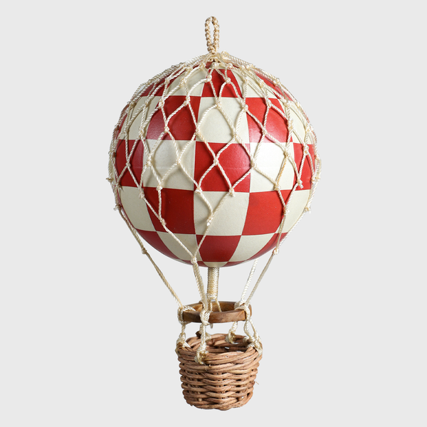 4" Balloon Red Checkers
