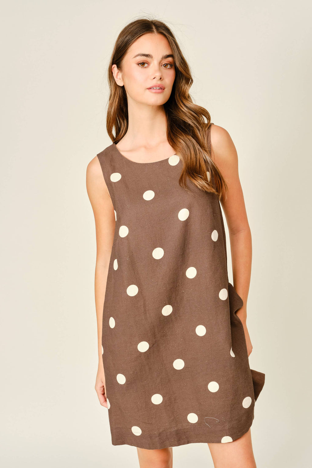 Polka Dot Mini Dress