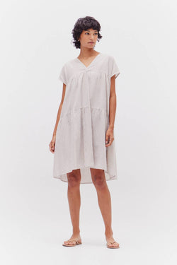 Loose Boxy Stripe Dress