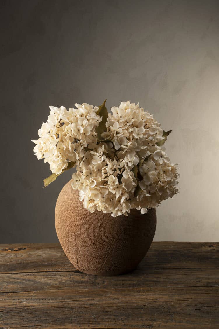 Cream Hydrangea Floral Stem